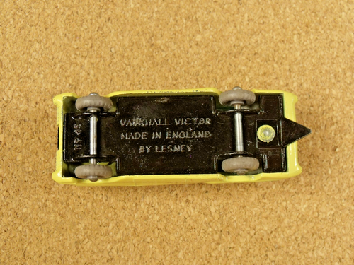 OLD VINTAGE LESNEY MATCHBOX # 45 VAUXHALL VICTOR GPW - Picture 10 of 10