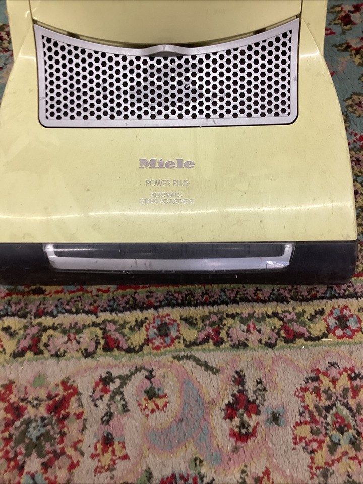 Miele S7280 Jazz Upright Vacuum Cleaner Lemon Yellow Tested Works Great