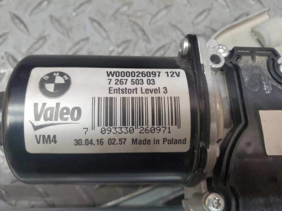 BMW M3 2016-2020 competición limpiaparabrisas unidad de motor 7 267 503 03 #71 Foto 4 de 4