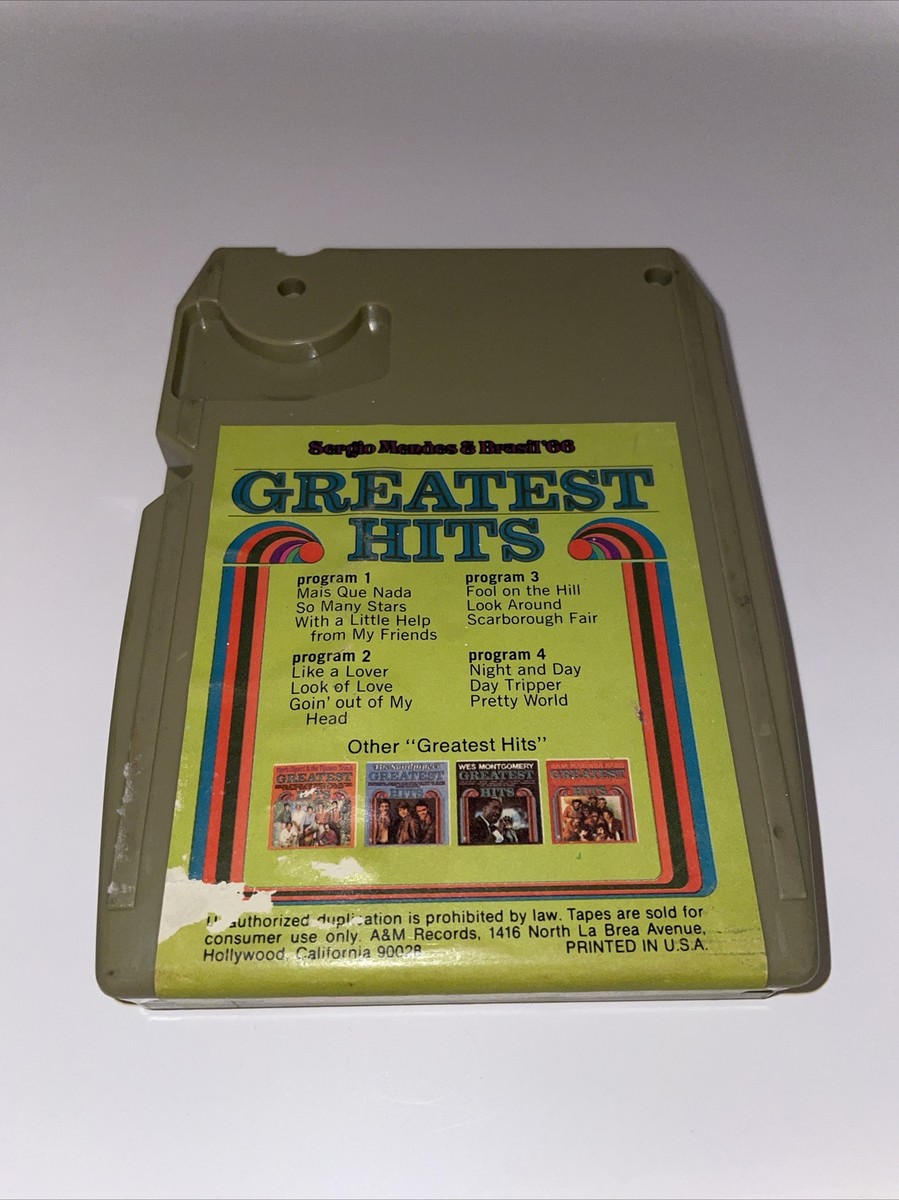 SERGIO MENDES & BRASIL '66 • Greatest Hits 8 Track Best Of