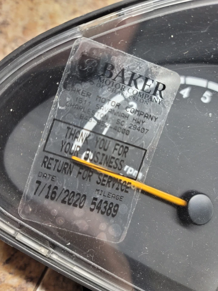 Painel de instrumentos velocímetro OEM 05-06 Dodge Sprinter 2500 3500 DSL - Imagem 2 de 4