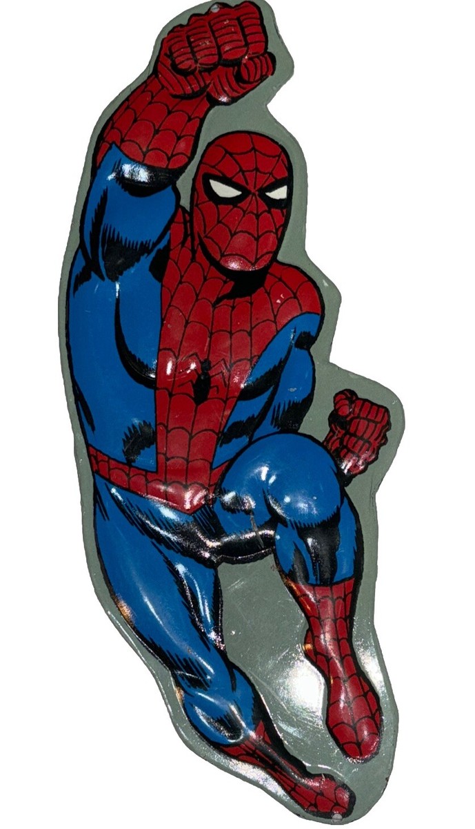 Marvel Spiderman Tin Wall Hanging Home Accents Hobby Lobby | eBay
