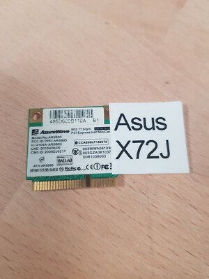AzureWave AR5B95 WLAN Karte Mini PCI Express 802.11 b/g/n für Asus X72J