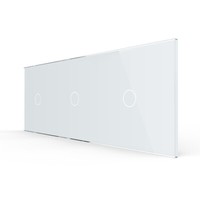 Livolo Glasblende Glasrahmen Glasabdeckung FüR Touch Lichtschalter Schalter Weiß