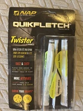 NAP Quikfletch Quick Spin Vanes Twister Vane System  - 51-298