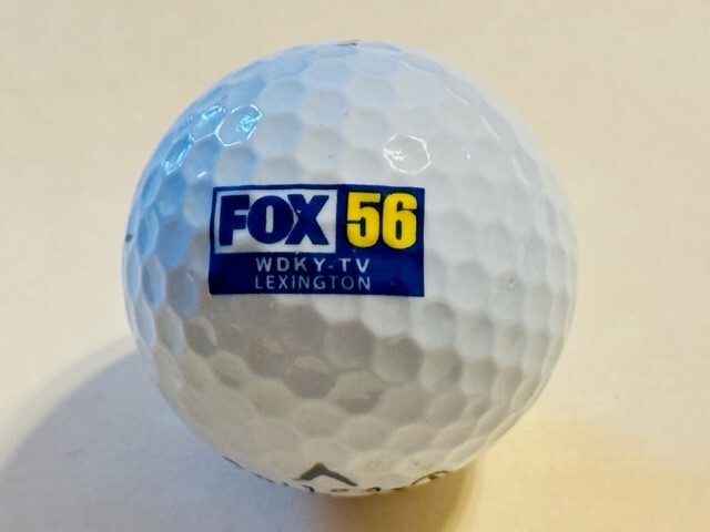 BＡLLテレビ Golf Ball w/ Logo - FOX 56 WDKY-TV Lexington | eBay