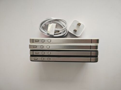 π± Apple iPhone 4 4s 8/16/32/64GB (Unlocked) IOS Grade A used phone lot π± - Afbeelding 6 van 19