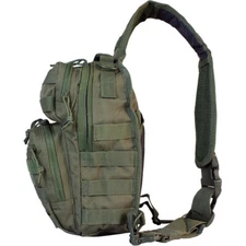 Red Rock Rover Sling Pack Olive Drab 11.5" x 8" x 5.5" MOLLE Webbing 80129OD