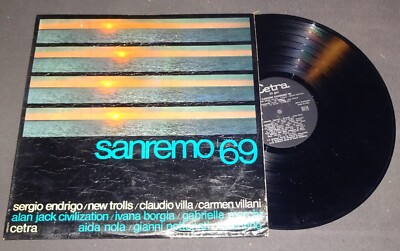 12'' Various SANREMO '69 Cetra 1969 LPS 19 Guter Zustand