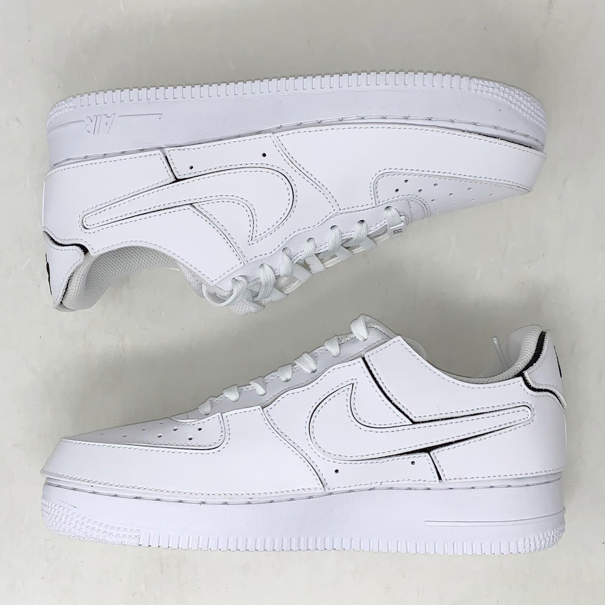Nike Air Force 1 ホワイト 23cm Nike Air Force 1 Recycled Wood Pack Size 6.5Y White Silver