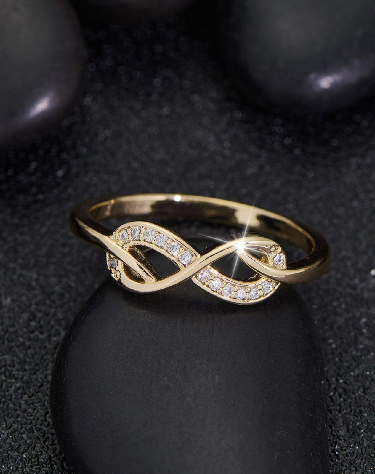 Anillos Sortijas Argollas de Compromiso Matrimonio Oro 10K Para Mujeres Joyeria