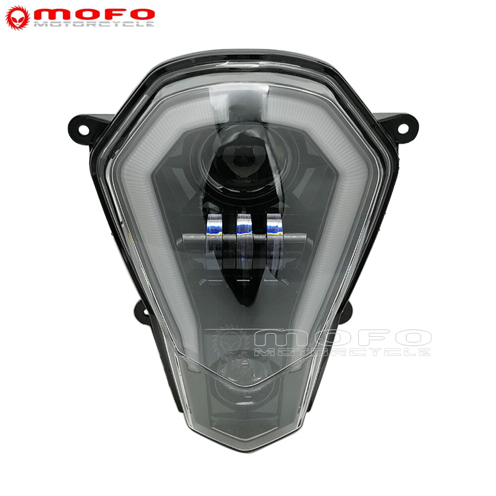 美品】KTM 125 200 250 390 DUKE 用 フルLEDヘッドライト 〜2016 LED