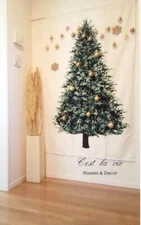 Christmas tree Print Hanging Tapestry ( size C) 