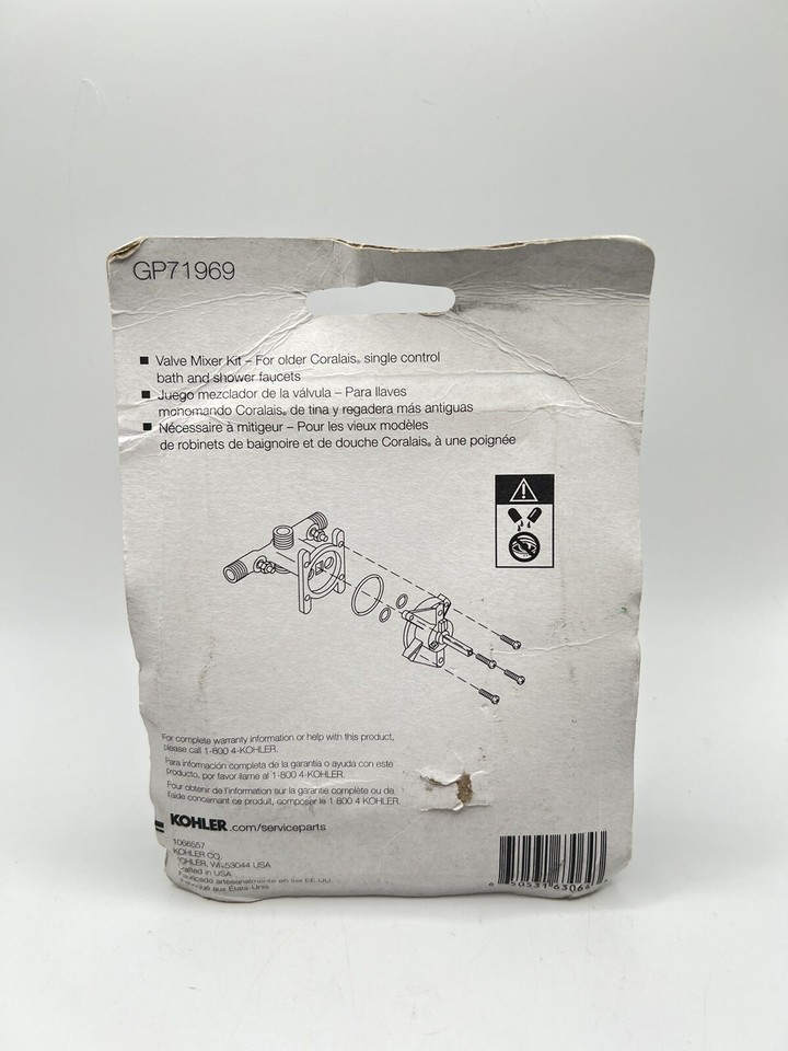 Kohler GP71969 Replacement Plastic Stem Mixer Cap For Pressure Balance