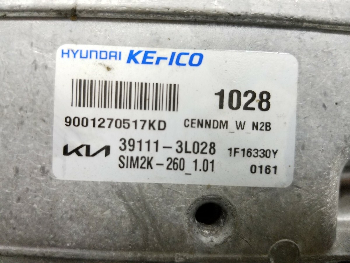 21 22 KIA STINGER 3.3L ECU ECM ENGINE CONTROL MODULE 39111 21 22 KIA STINGER 3.3L ECU ECM ENGINE CONTROL MODULE 39111