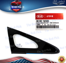 Front Right Window Glass Molding Passenger Oem 861801w000 Kia Rio 2012-2017 Front Right Window Glass Molding Passenger Oem 861801w000 Kia Rio 2012-2017