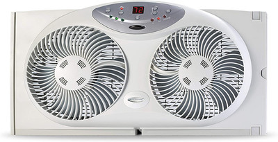 Bionaire Window Fan with Twin 8.5-Inch 