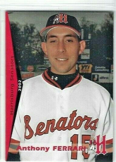 2002 Harrisburg Senators (Double-A Montreal Expos) Anthony