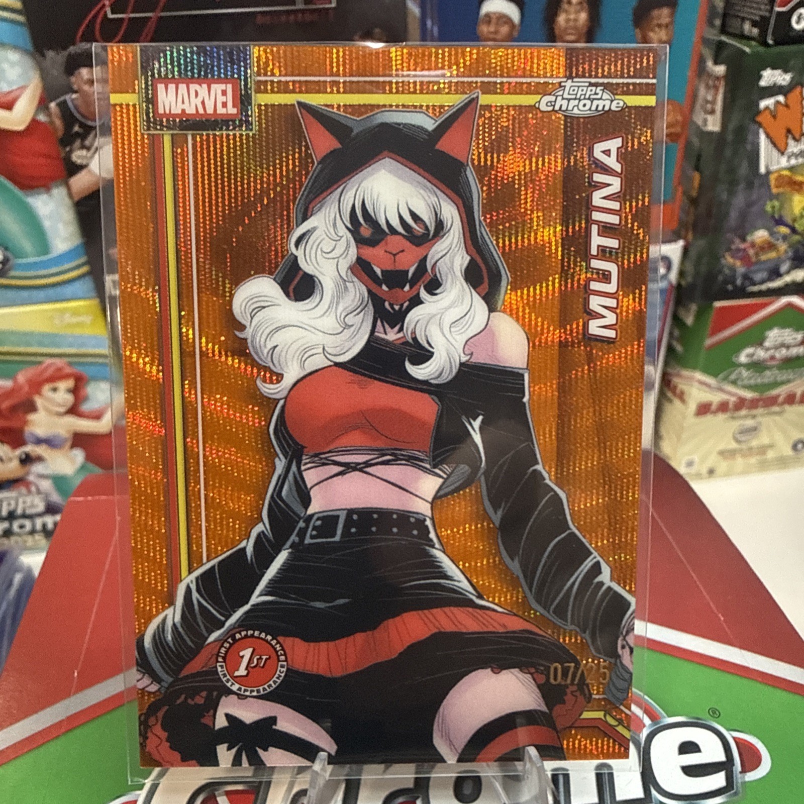 MUTINA #84 - 2026 Topps Chrome Marvel - Orange  Wave /25