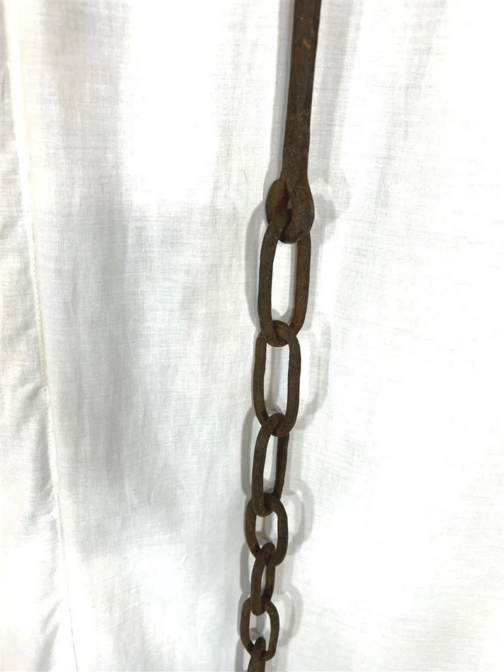 gancho de olla antiguo para trípode caldro cocina exterior/campamento 18 19 real 64 pulgadas Foto 4 de 4