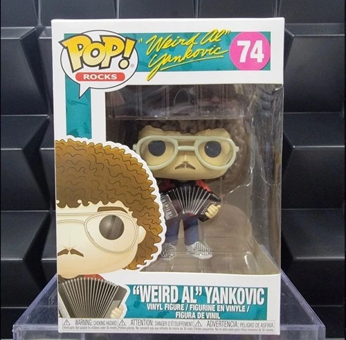 Funko Pop ROCKS "WEIRD AL" YANKOVIC 74 w/Protector NEW VAULTED