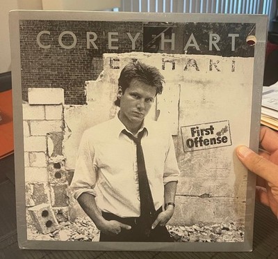 COREY HART First Offense SEALED CANADA LP w/ORIGINAL COVER w/Sunglasses At Night