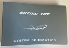 EL AL Airlines 767 SYSTEM SCHEMATICS MANUAL 1983 MANUFACTURERS AIRLINE (21-26)