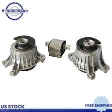 3pcs Engine+Transmission Mount for Benz W205 W213 E200 C180 C200 C300 2052406317
