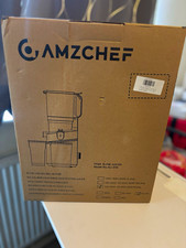 AMZCHEF SJ-036 Cold Press Slow Juicer 250W – Black – BRAND NEW SEALED UK Plug