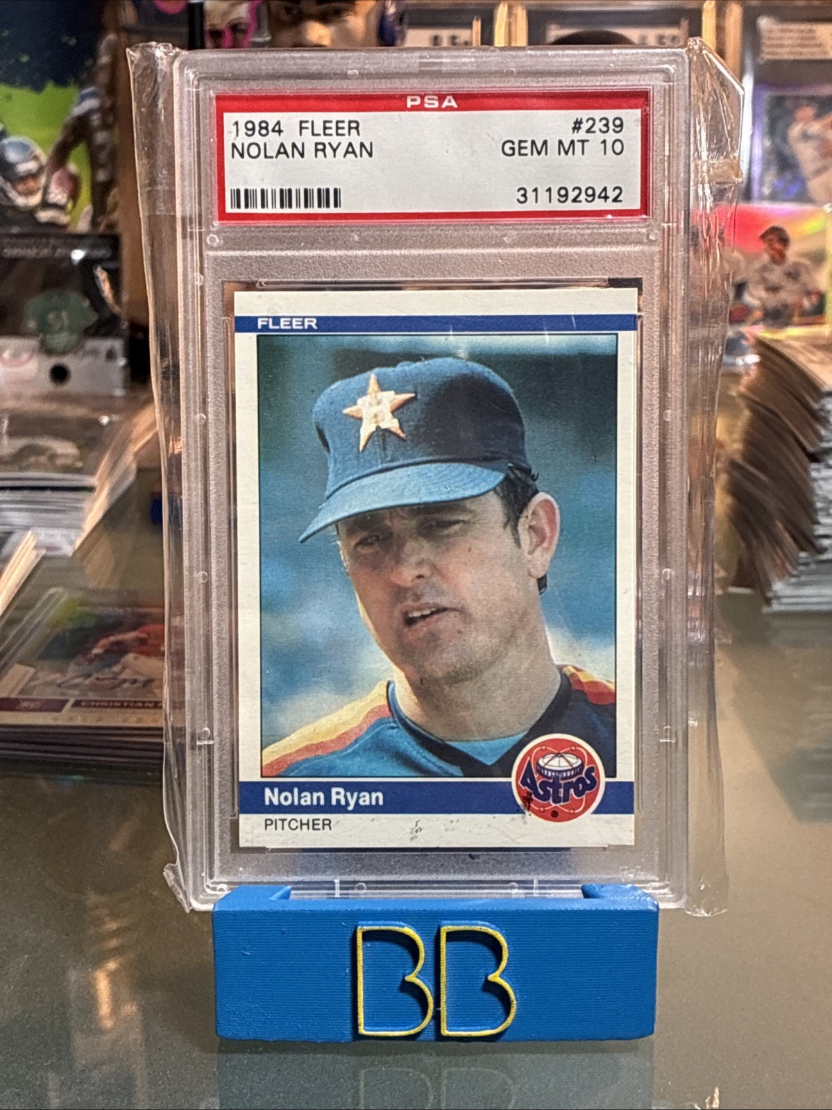 1984 Fleer #239 Nolan Ryan PSA 10 GEM-MT 26547609 