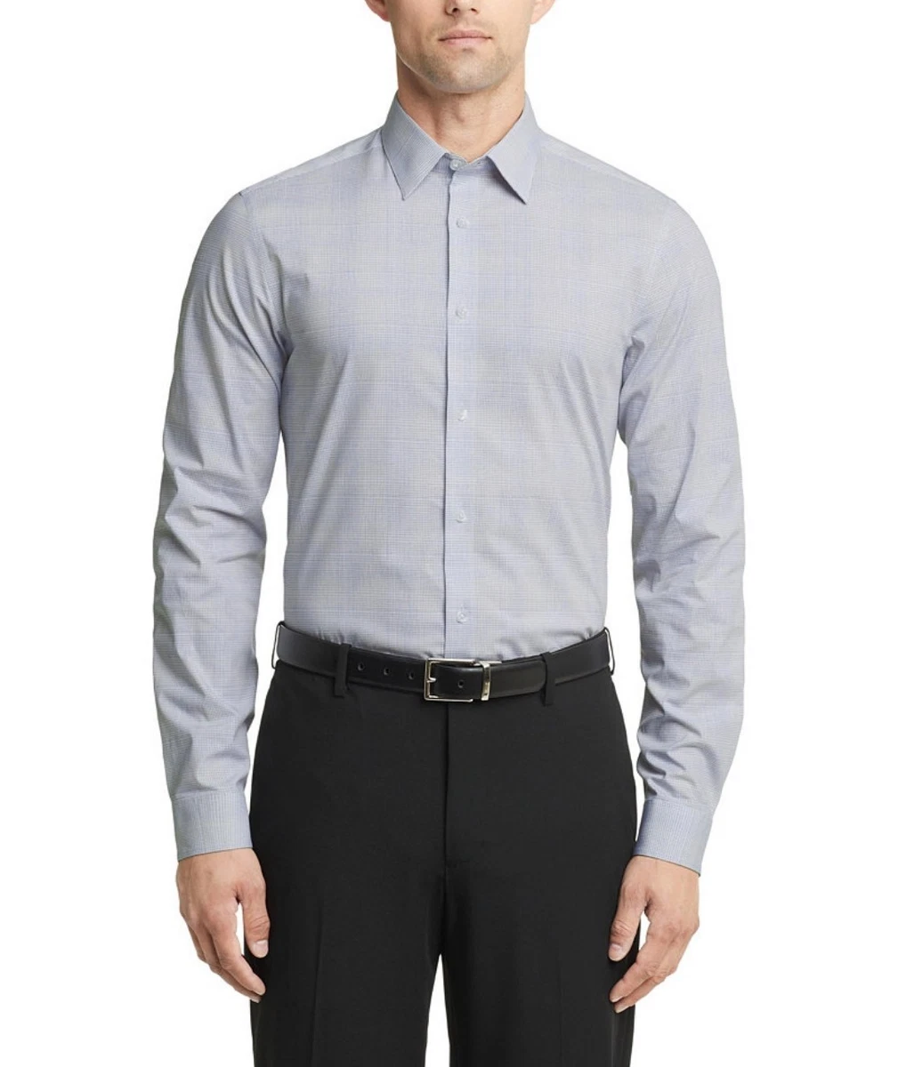 Calvin Klein Slim Dress Shirts for Men for Sale - eBay