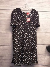 Kate Spade Mallow Dot Crepe Dress Size 14