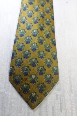 VALENTINO 100% SEIDE SEIDE KRAWATTE KRAWATTE MADE IN ITALY VINTAGE