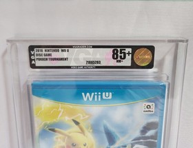 Pokken Tournament Nintendo Wii U 2016 VGA Graded Gold 85+ NM+ New Factory Sealed