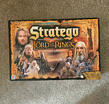 MB Stratego Lord of the Rings Trilogy Edition Board Game 2004 Complete