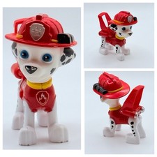 Very Rare HTF PAW Patrol MARSHALL Pup Plastic Figure w/ Raised Jet Pack Loose