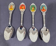 1974 STAR TREK Original Series 4-Piece Spoon Set Kirk Spock McCoy Scotty
