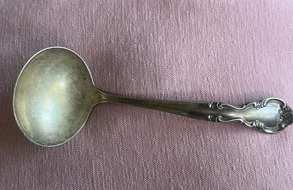 Easterling American Classic 6 1/2” Sterling Silver Gravy Ladle - Image 2 of 4