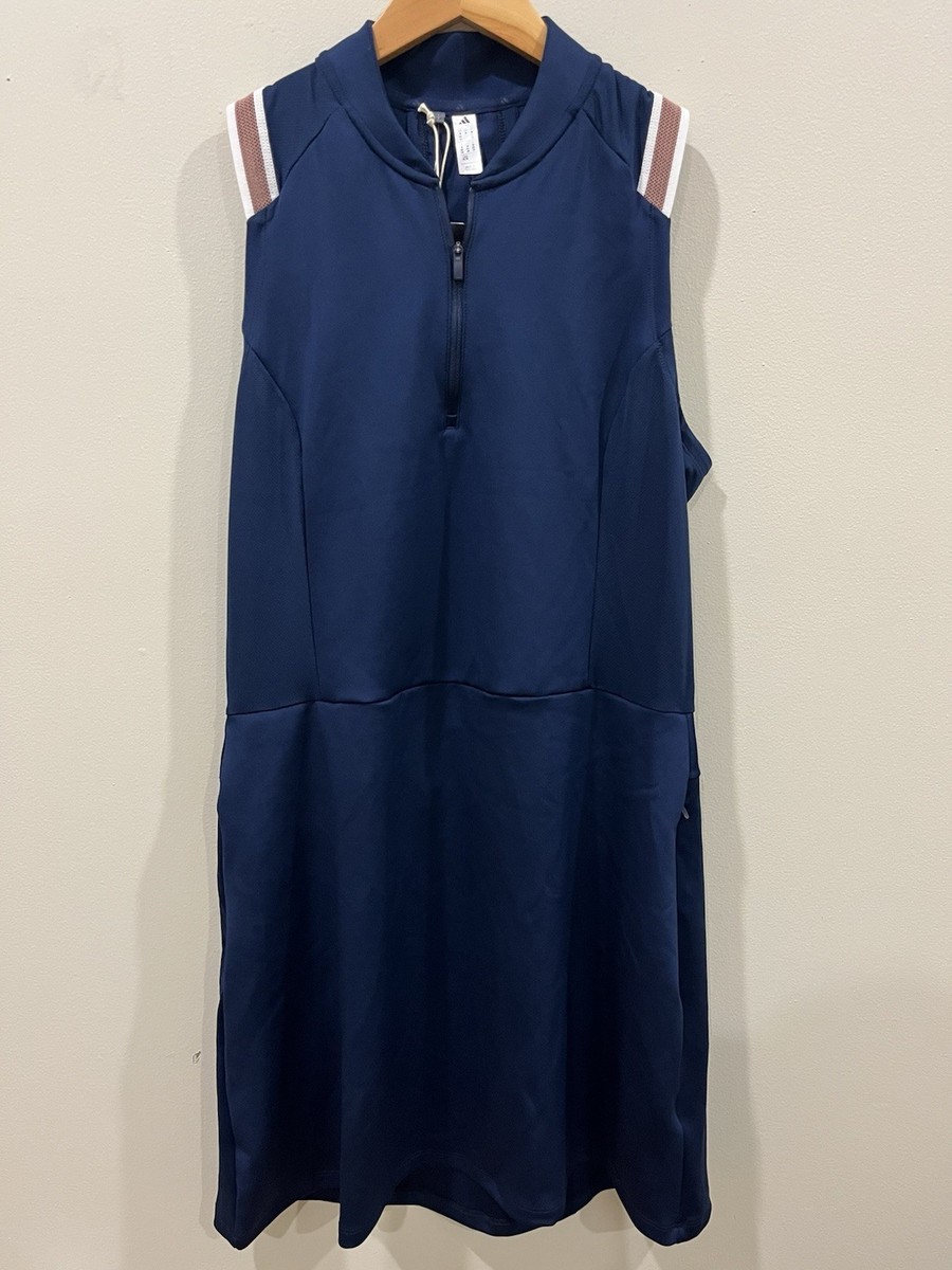 Racerback Dress Navy Blue Golf Dress Women's Adjustable Navy Tennis Dress With Shorts Golf Dress Attraco Racerback Dress Navy Blue Golf Dress Women's Adjustable Navy Tennis Dress With Shorts Golf Dress Attraco