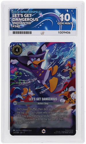 Let's Get Dangerous graded ACE 10 for sale on eBay