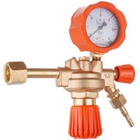 Flaschenreduzierventil Propan Butan Lpg Manometer Ventil MessinggehäUse
