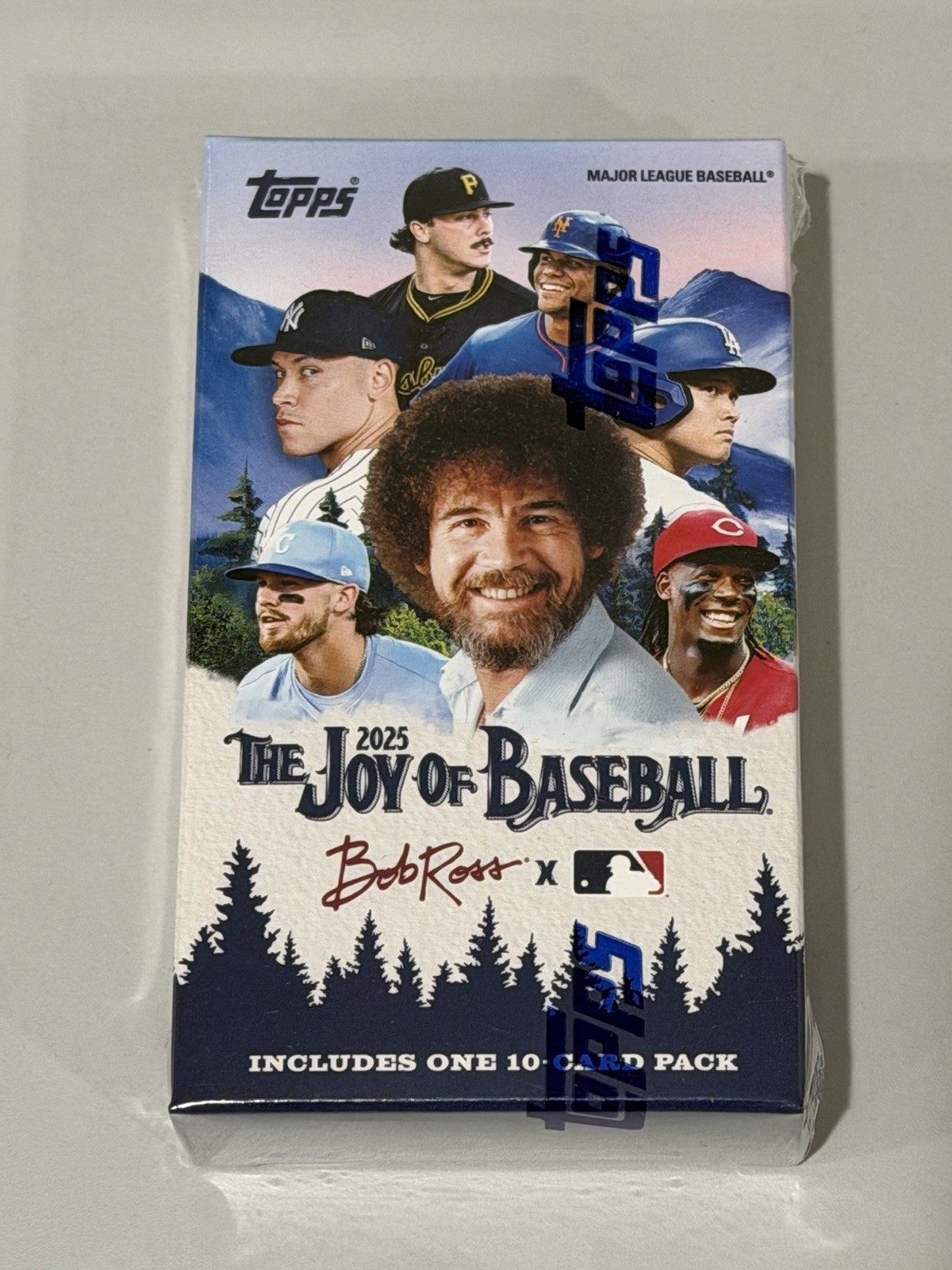 Topps x Bob Ross The Joy of Baseball - Happy Little Box 2025! Brand New, Sealed!