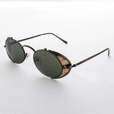Steampunk Goggle Sunglass with Side Shields Vintage - Orson