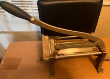 Vintage COMMERCIAL Heavy Duty French Fry Cutter 3/8” Square TESTED 