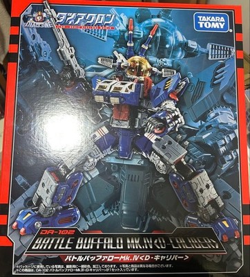 Takara Tomy Diaclone DA-102 Battle Buffalo Mk.IV D-Caliber Actionfigur mit Box