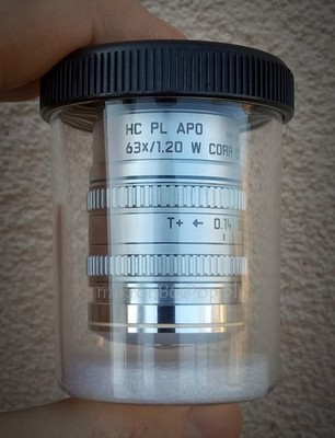 Leica HC PL APO 63x/1.20 W CORR CS2 Plan Apo Objective microscope