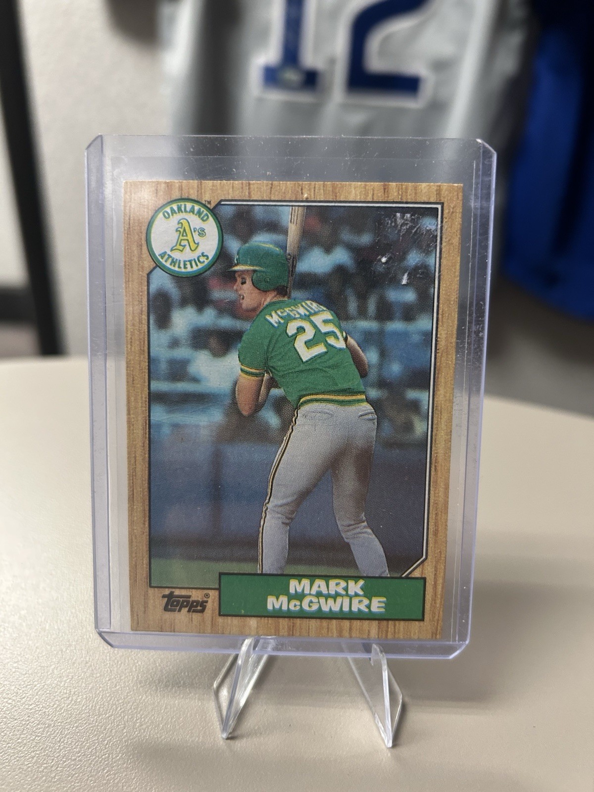 Mark McGwire 1987 Topps #366 NM/MT Oakland Athletics