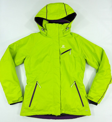 Salomon Damen Skijacke Damen Thermo Winter Schnee Mantel Medium