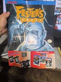 Fester's Quest (Nintendo Entertainment System, NES, 1989) Cib completo con poster