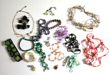 Mixed Lot Costume Jewelry to Wear or to Upcycle Crafts Repurpose